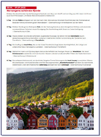 26.06. - 07.07.2025 Norwegens schnste Fjorde